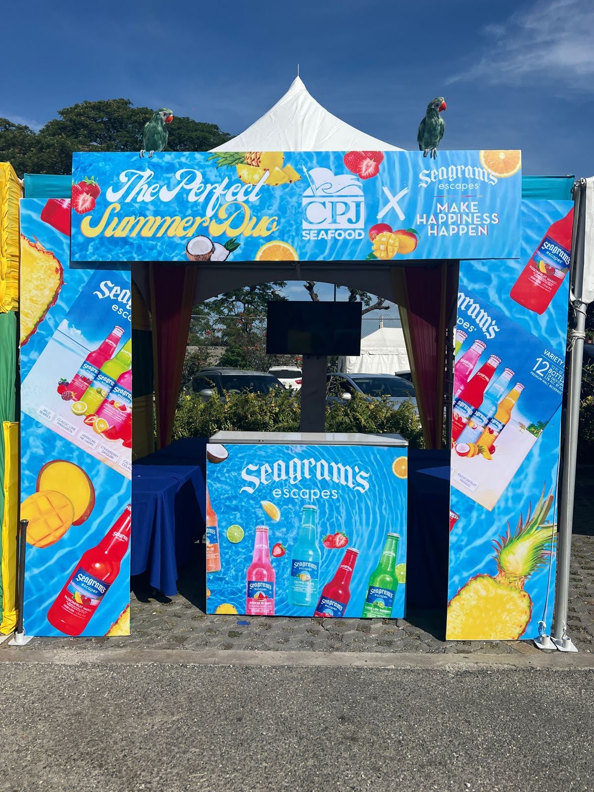 CPJ Seagrams Booth